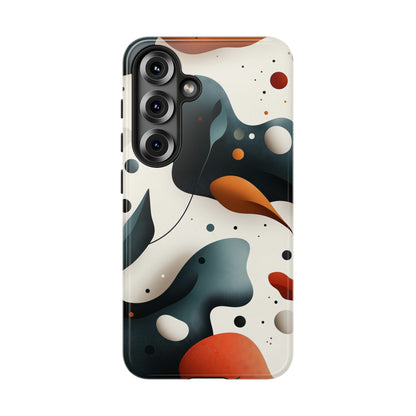 Midnight Bloom – Organic Abstract Phone Case for iPhone, Samsung & Pixel