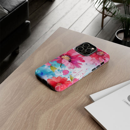 Watercolor Bloom Floral Mobile Case