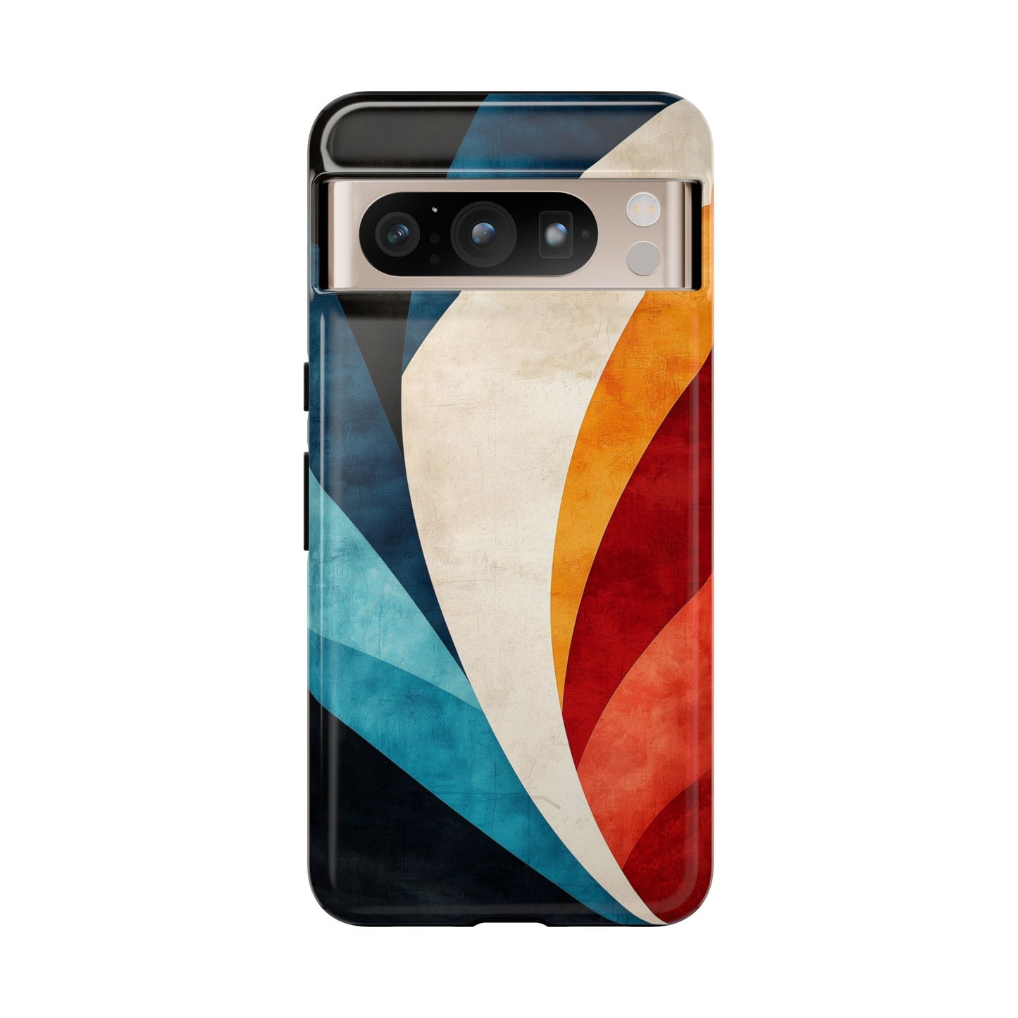 Retro Surge – Vintage Vibes Abstract Phone Case for iPhone, Samsung & Pixel