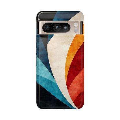 Retro Surge – Vintage Vibes Abstract Phone Case for iPhone, Samsung & Pixel