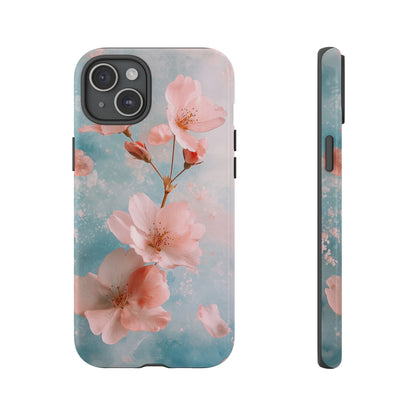 Sakura Sky Watercolor Phone Case for iPhone, google Pixel & Samsung