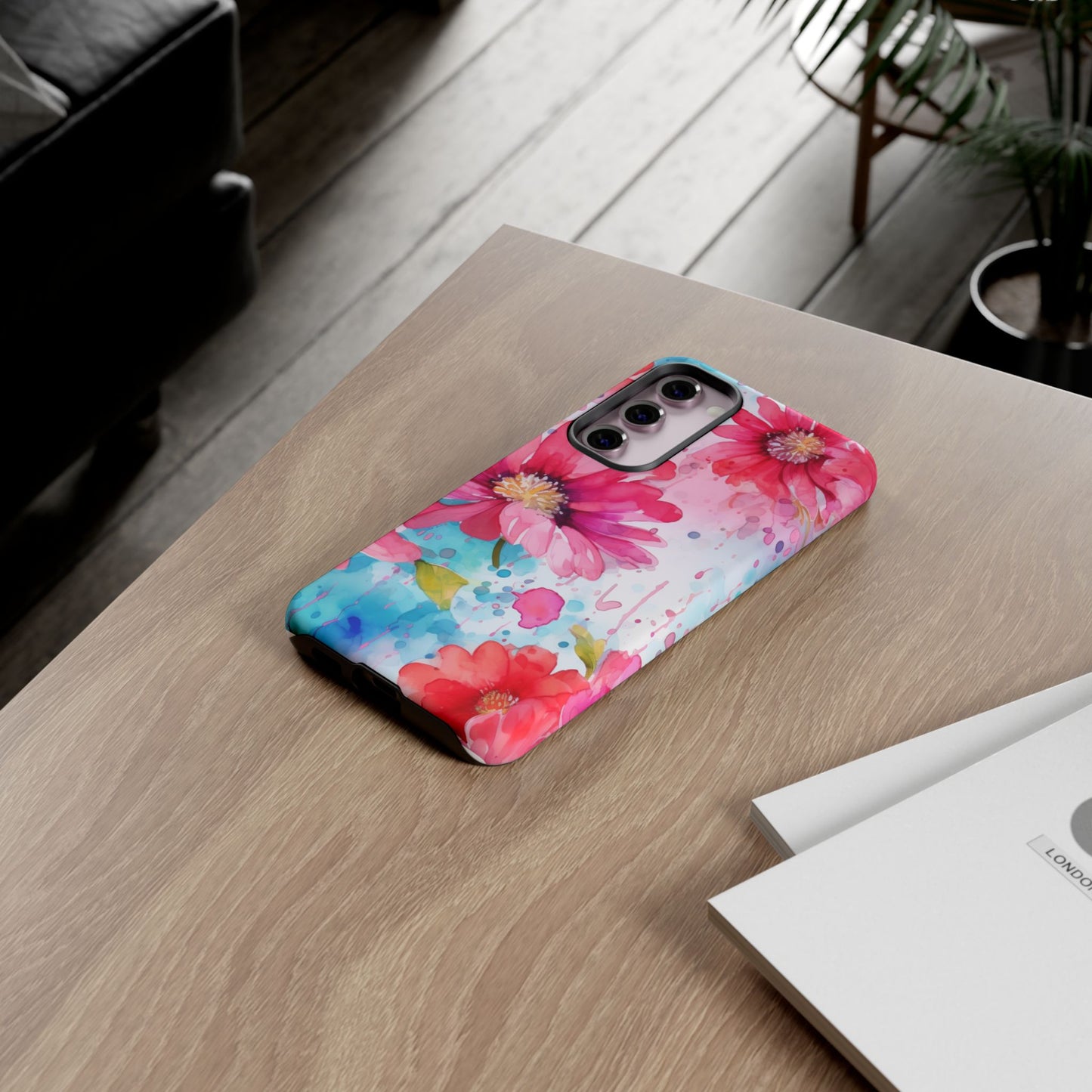 Watercolor Bloom Floral Mobile Case