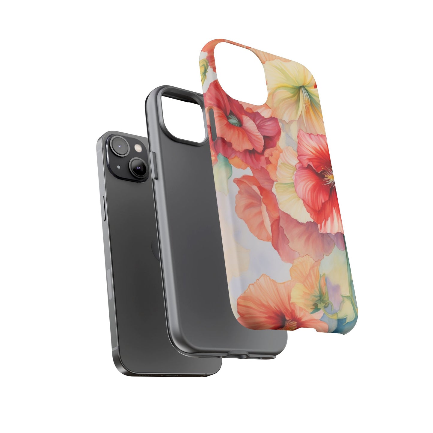 Floral Harmony Watercolor Mobile Case