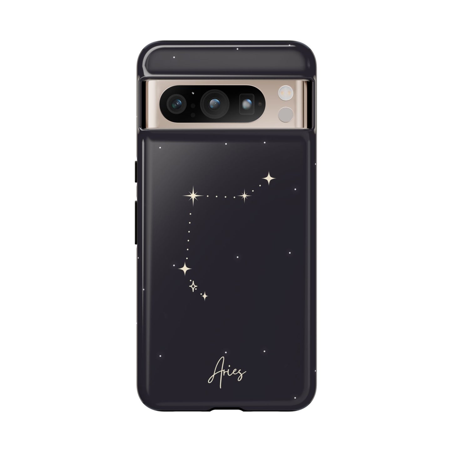 Aries Zodiac Starry Phone Case – Cosmic Style for iPhone, Samsung & Google Pixel
