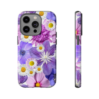 Lavender Blossom Floral Mobile Case