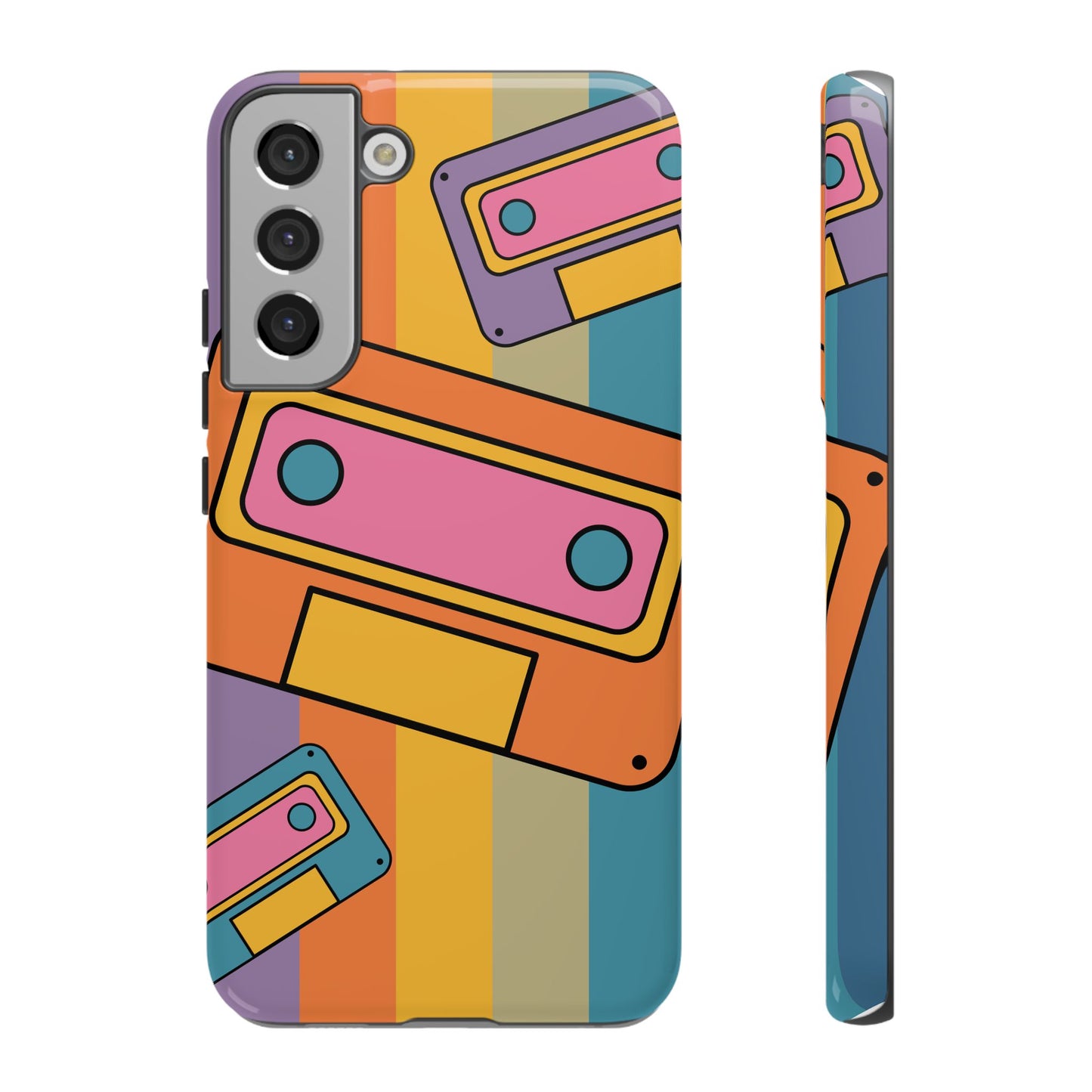 Retro Cassette Tape Phone Case – Vintage 90s Aesthetic for iPhone, Samsung & Google Pixel