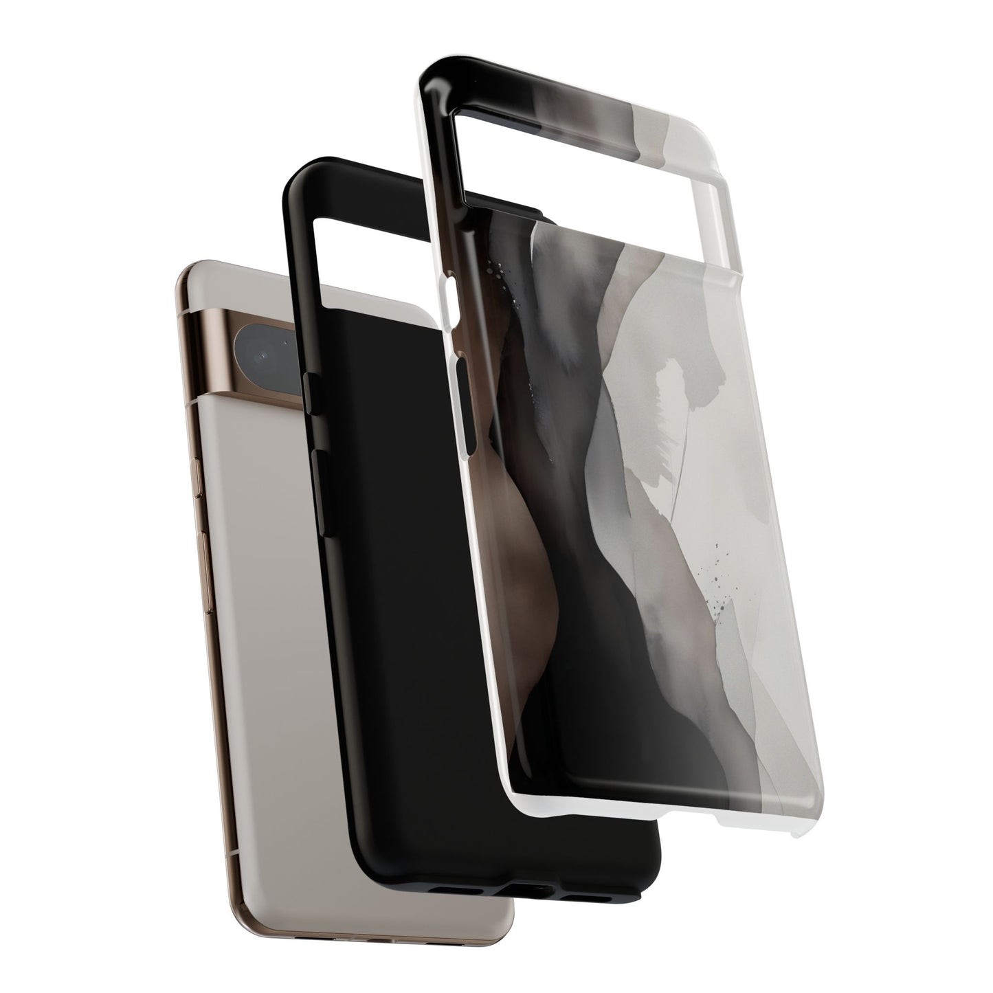 Vertical Abstract Neutral Gradient