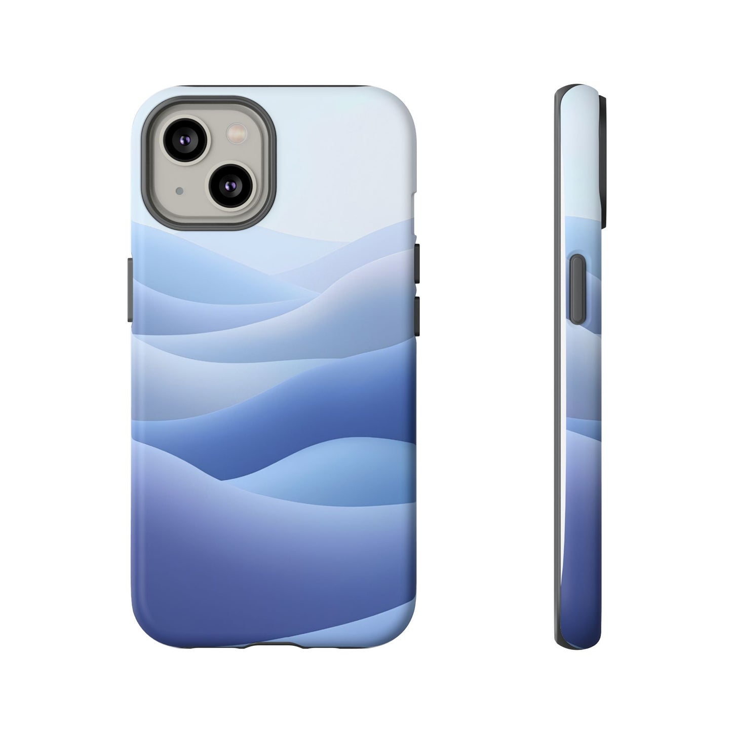 Intricate Abstract Wavy Landscape phone case