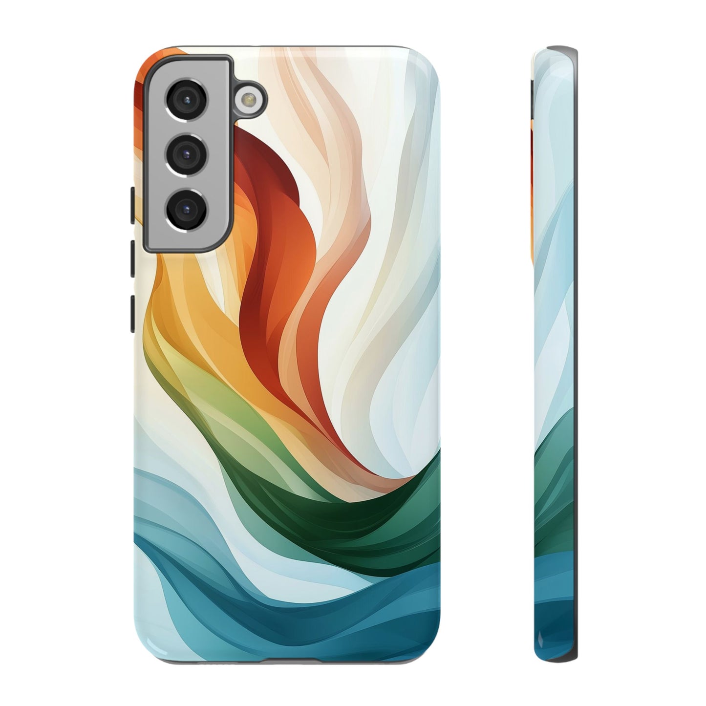 Aurora Stream Watercolor Phone Case for iPhone, google Pixel & Samsung