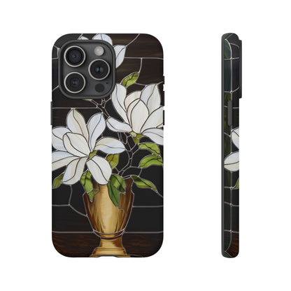 Stained Glass Floral Phone Case