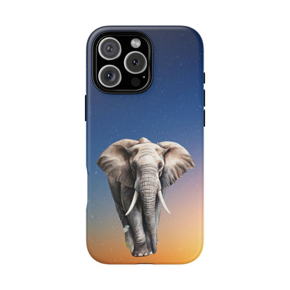 Celestial Elephant Mobile Cover – Dreamy Night Sky Aesthetic