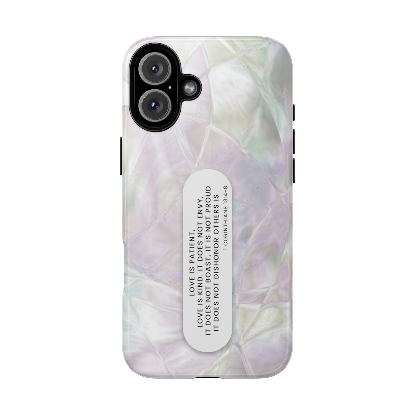 Customized Bible Verse Phone Case – Custom Christian Scripture Cover, Crystal Phone Case, Unique Gift for iPhone, Samsung  & Google Pixel – Protective & Stylish Cover"