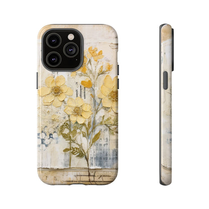 Vintage Botanical Floral Mobile Case