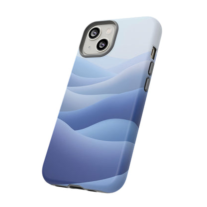 Intricate Abstract Wavy Landscape phone case