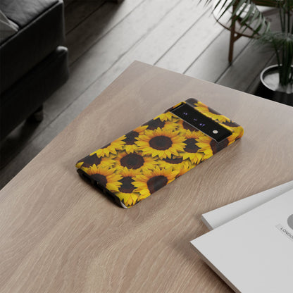 Vibrant Sunflower Bloom Mobile Case