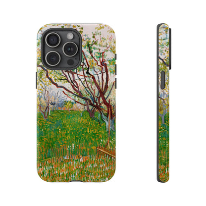 Greenery Phone Case, Vincet Van Gogh Phone Case - iPhone, Samsung, Google Pixel Cover - Painting Phone Case - Van Gogh Art Gift - Aesthetic Phone Case, Nature Lover Gift