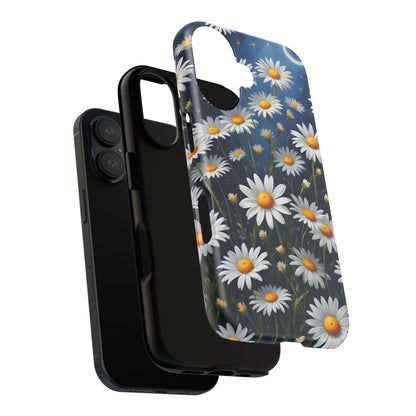 Witchy Daisy Flowers Phone Case Vintage Botanical Cover