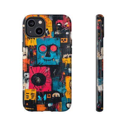 Jean-Michel Basquiat Art Phone Case – Modern Aesthetic Cover - iPhone, Samsung & Google Pixel Cover - Artistic Painting Case,  Art Lover Gift