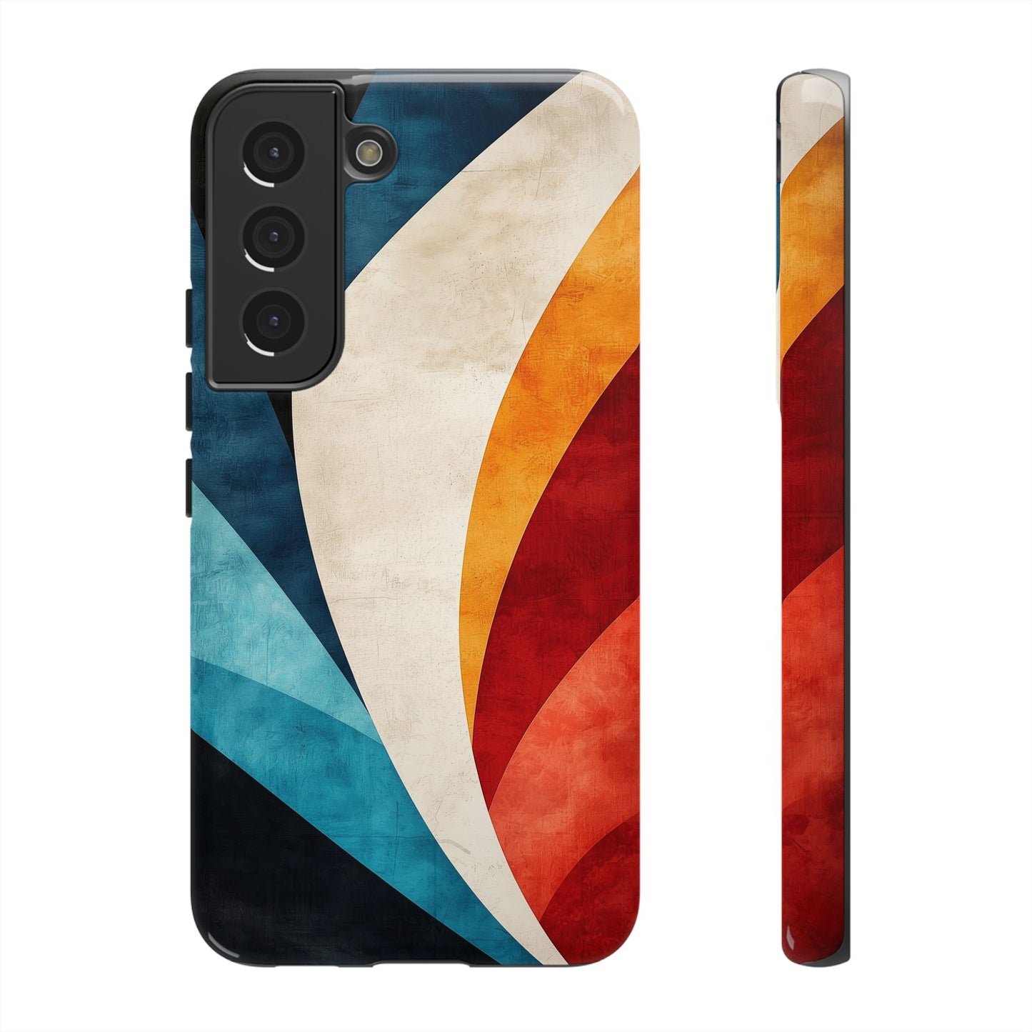 Retro Surge – Vintage Vibes Abstract Phone Case for iPhone, Samsung & Pixel