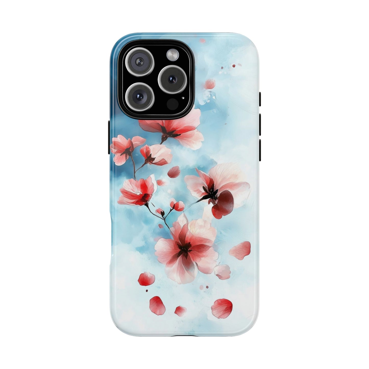 Petal Whispers Watercolor Phone Case for iPhone, google Pixel & Samsung