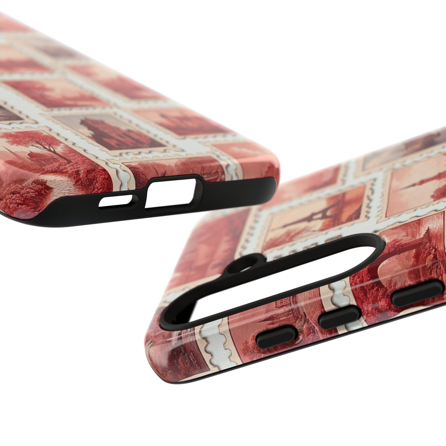 Vintage Postcard Stamps Phone Case