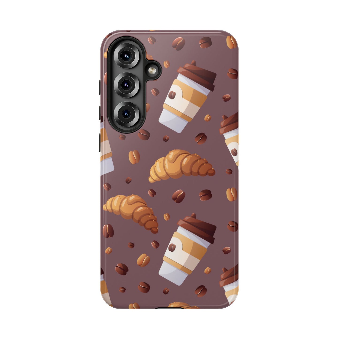 ]Kawaii Food Lover's Phone Case –Coffee Beans Phone Cover for iPhone, Google Pixel, Samsung