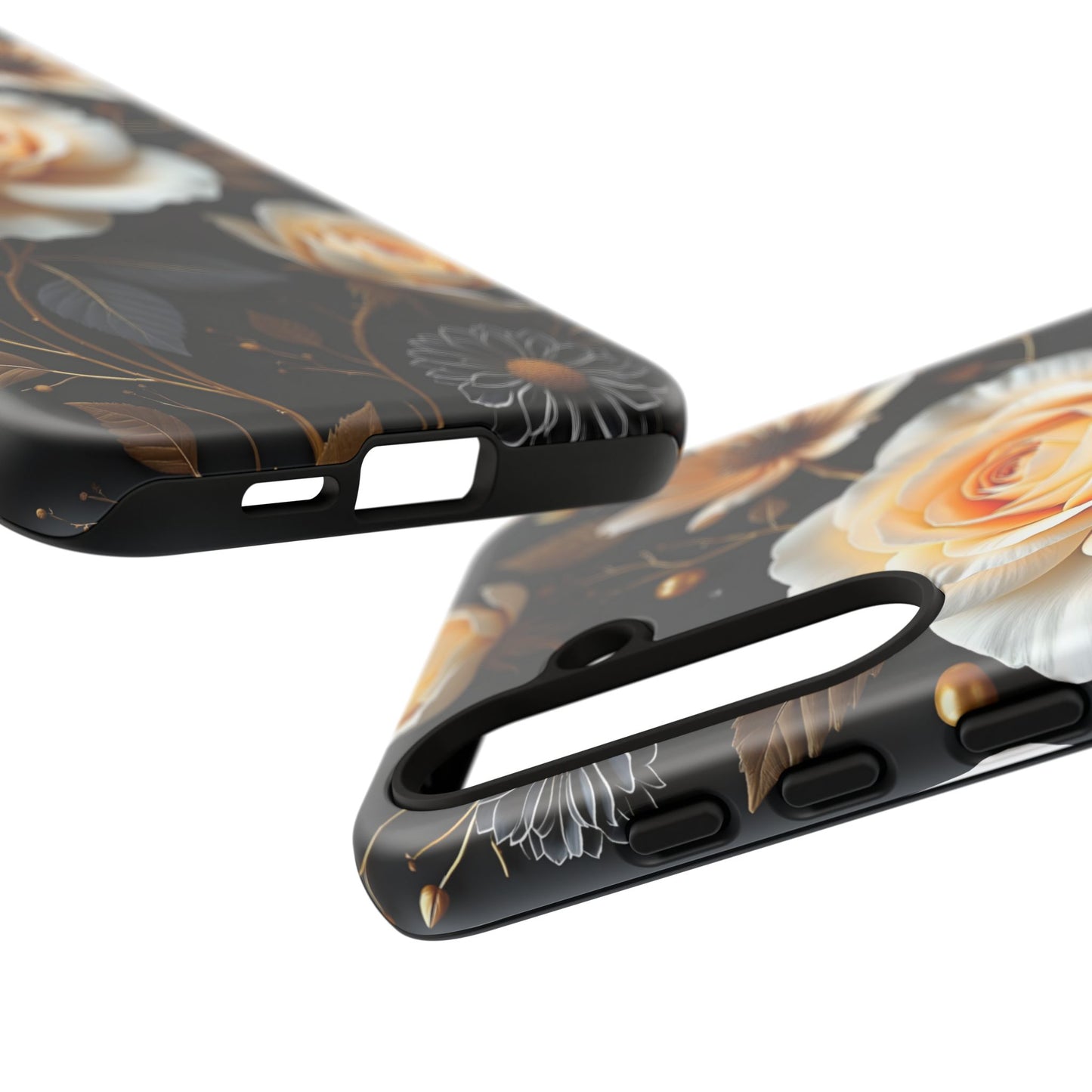 Elegant 3D Floral Design, Botanical Phone Case design for Iphone.