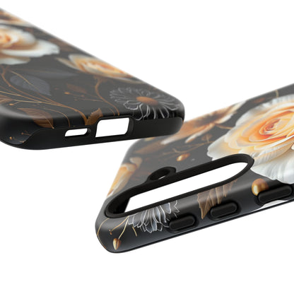 Elegant 3D Floral Design, Botanical Phone Case design for Iphone.