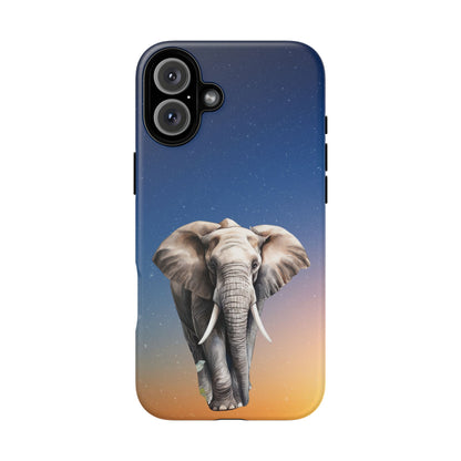 Celestial Elephant Mobile Cover – Dreamy Night Sky Aesthetic