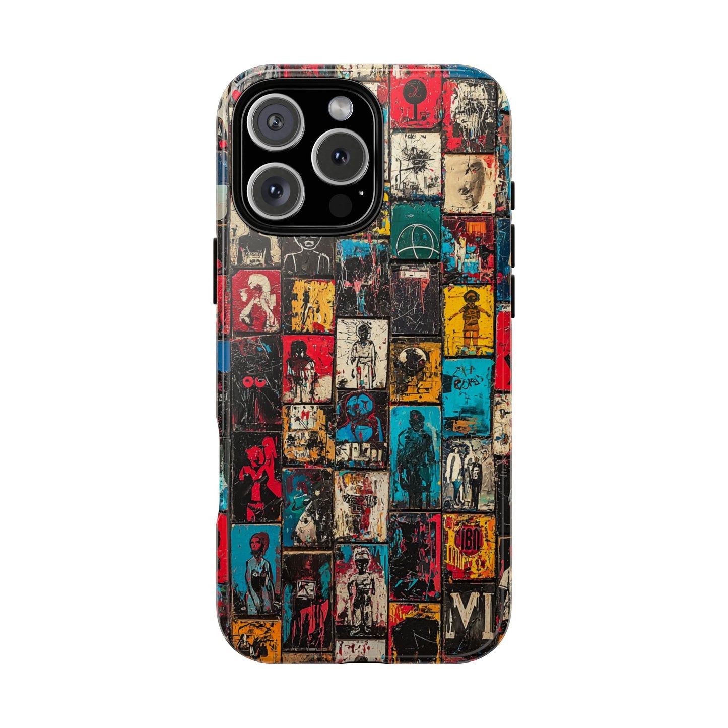 Abstract Art Phone Case – Basquiat-Inspired Phone Cover - iPhone, Samsung & Google Pixel Cover - Artistic Painting Case,  Art Lover Gift