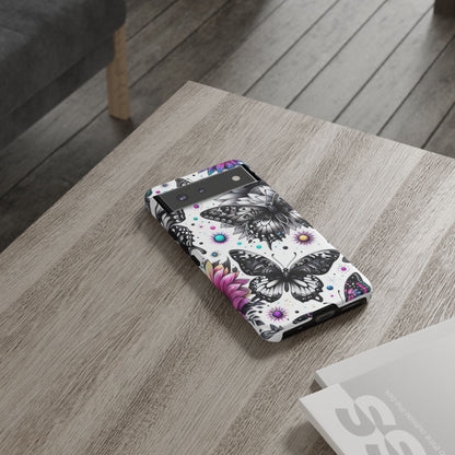 Celestial Flight – Cosmic Butterflies & Floral Magic Mobile Cover