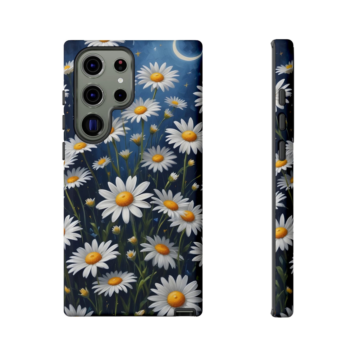 Witchy Daisy Flowers Phone Case Vintage Botanical Cover