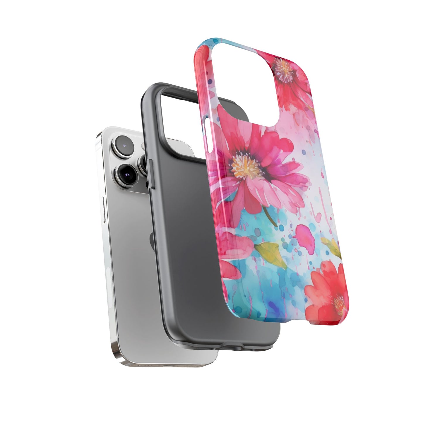 Watercolor Bloom Floral Mobile Case