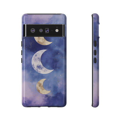 Phases of Peace Watercolor Phone Case for iPhone, google Pixel & Samsung