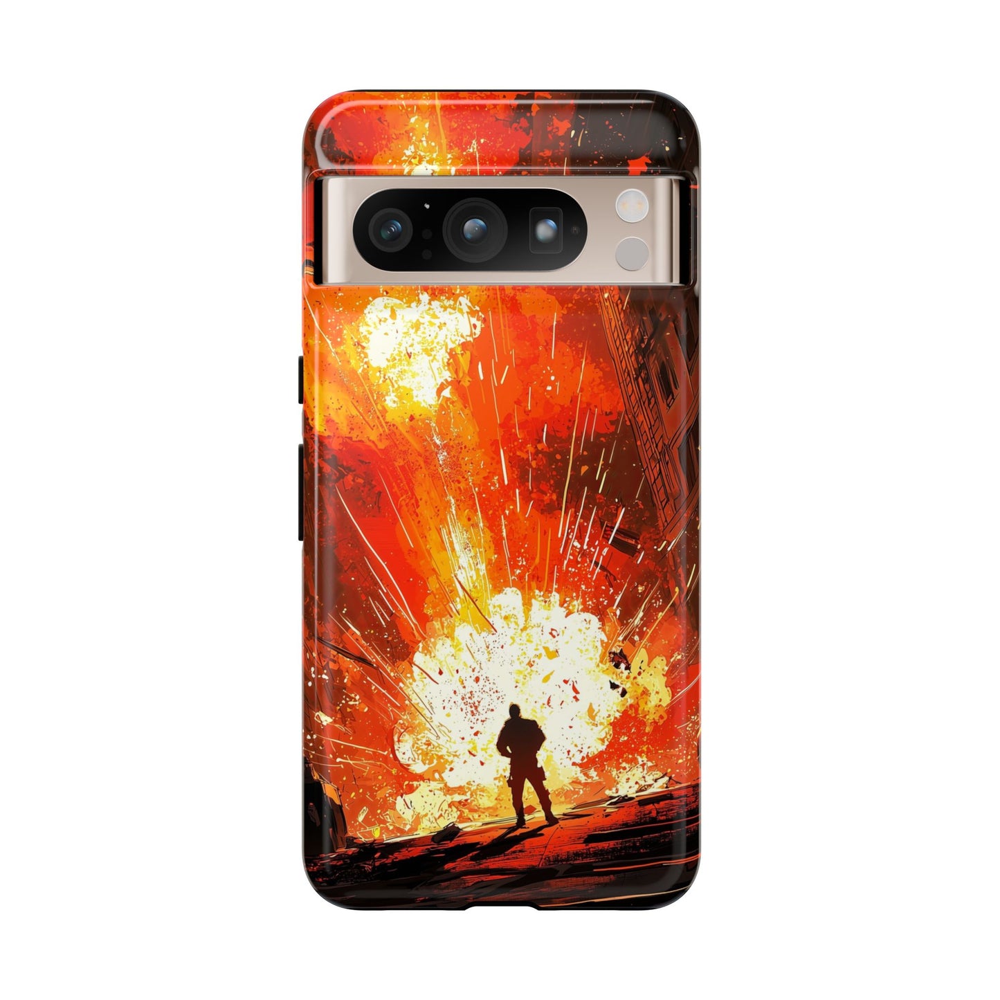 Last Man Standing | Explosion Hero Phone Case for iPhone, Samsung & Pixel