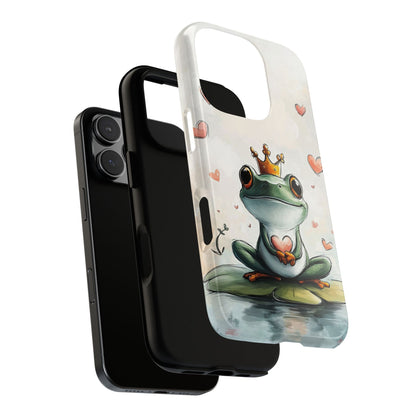 Frog Prince Phone Case – Cute Anime Aesthetic for iPhone, Google Pixel & Samsung