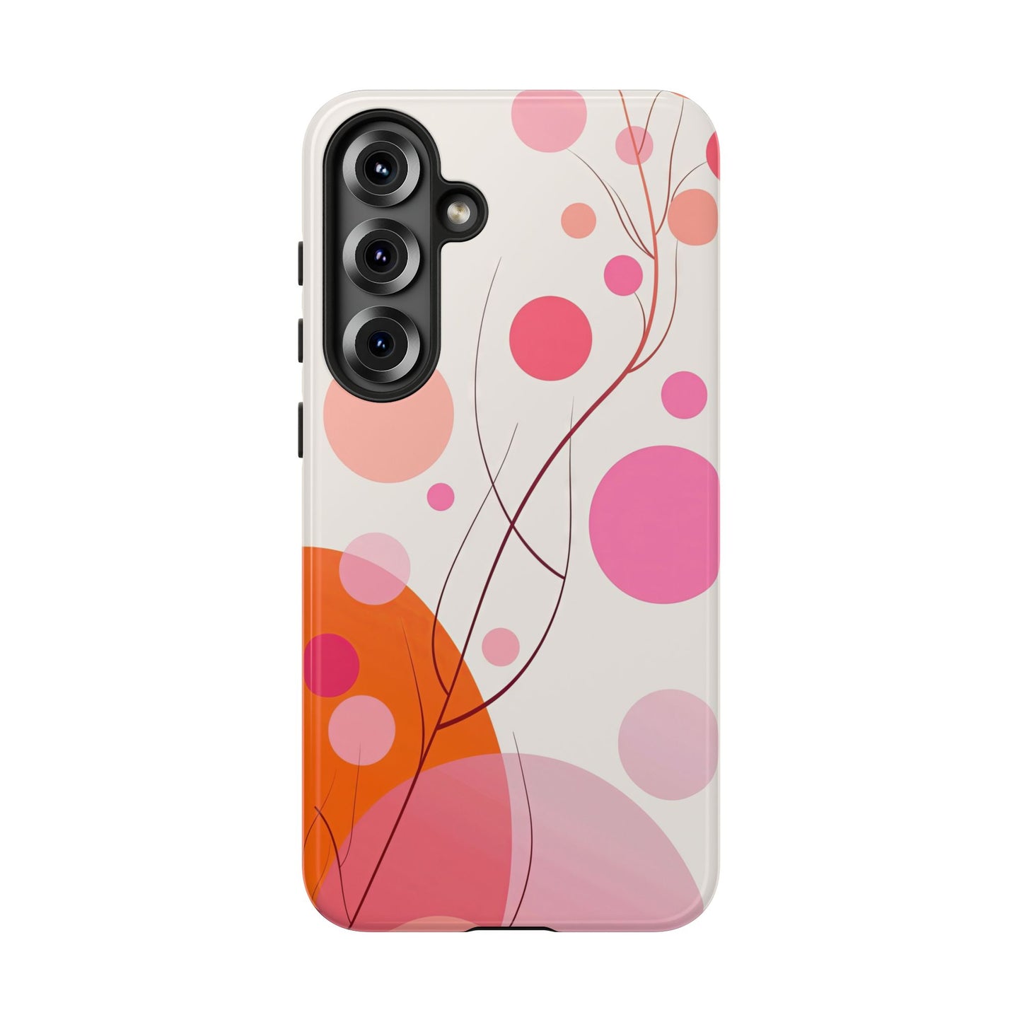 Blush Bloom – Abstract Floral Phone Case for iPhone, Samsung & Pixel