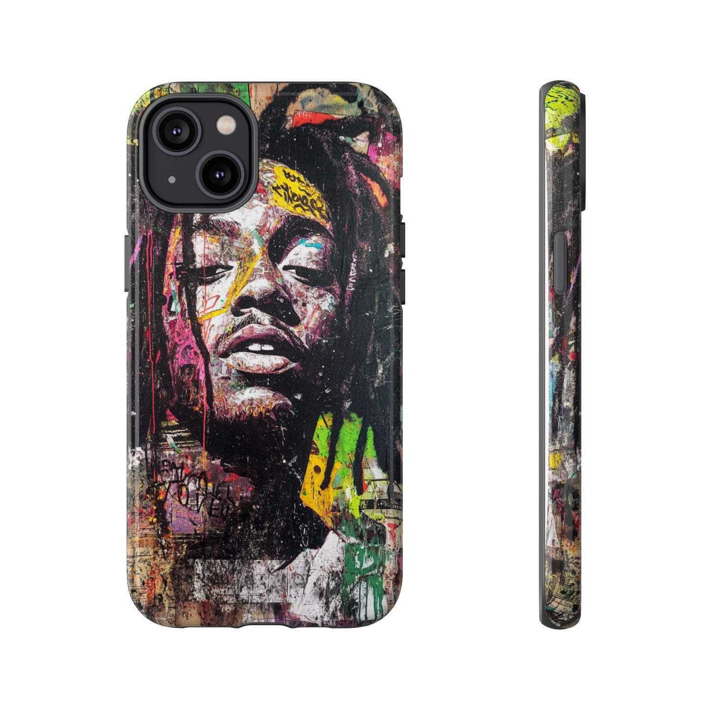 Basquiat Art iPhone Case – Bold, Graffiti-Inspired Street Art Cover - iPhone, Samsung & Google Pixel Cover - Artistic Painting Case, Art Lover Gift