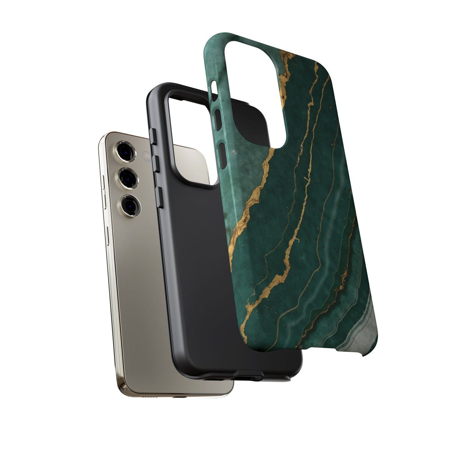 Jade Green Marble Case Design