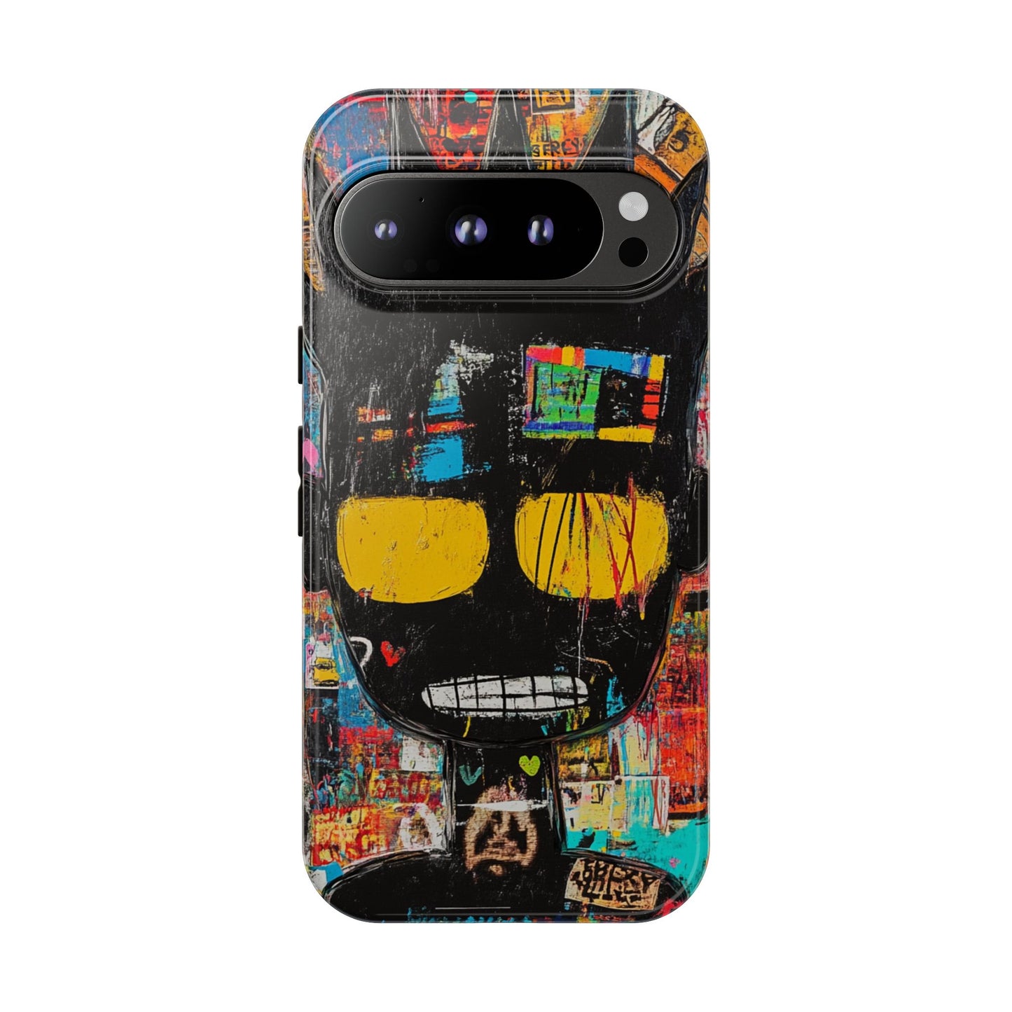 Jean-Michel Basquiat Phone Case – Contemporary Art Design - iPhone, Samsung & Google Pixel Cover - Artistic Painting Case,  Art Lover Gift