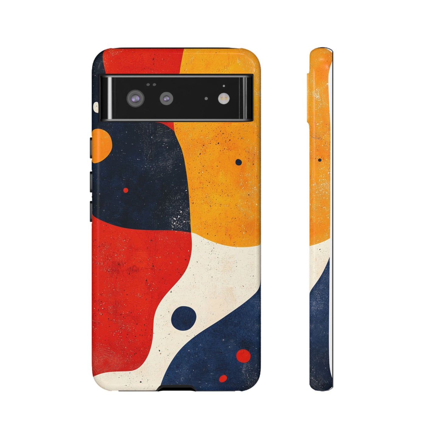 Solar Flow – Retro Wave Abstract Phone Case for iPhone, Samsung & Pixel
