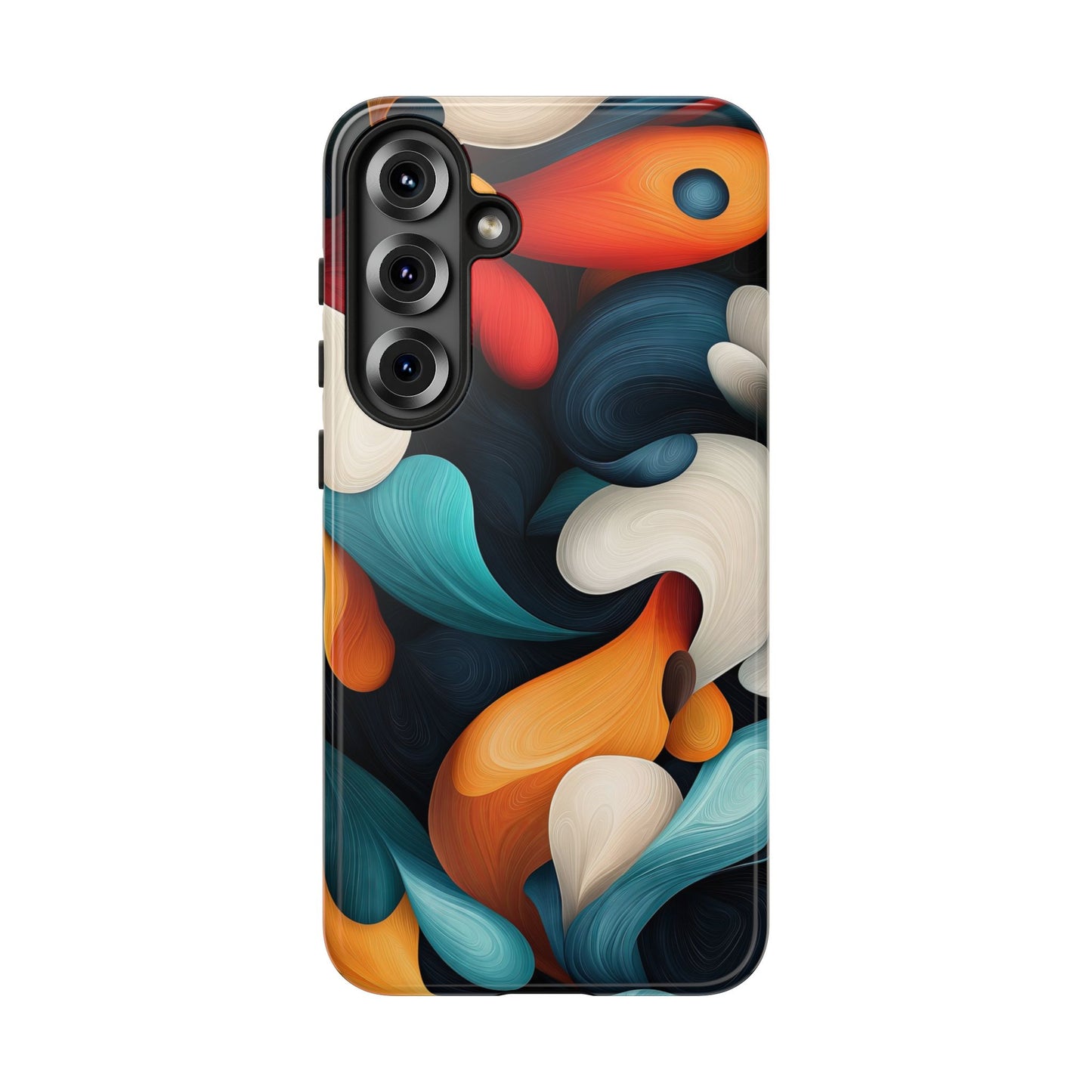 Swirl Spectrum – Vibrant Abstract Phone Case for iPhone, Samsung & Pixel
