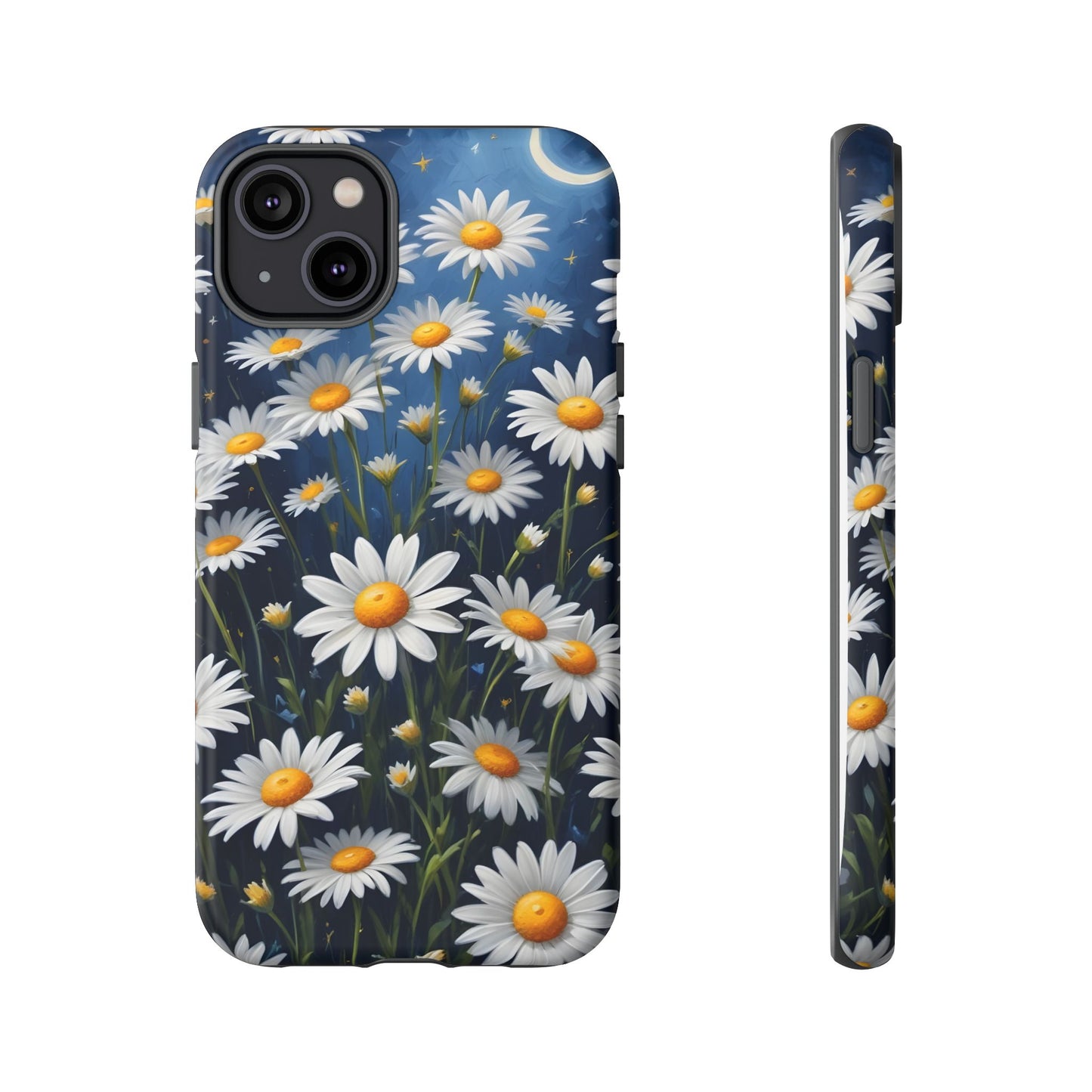 Witchy Daisy Flowers Phone Case Vintage Botanical Cover