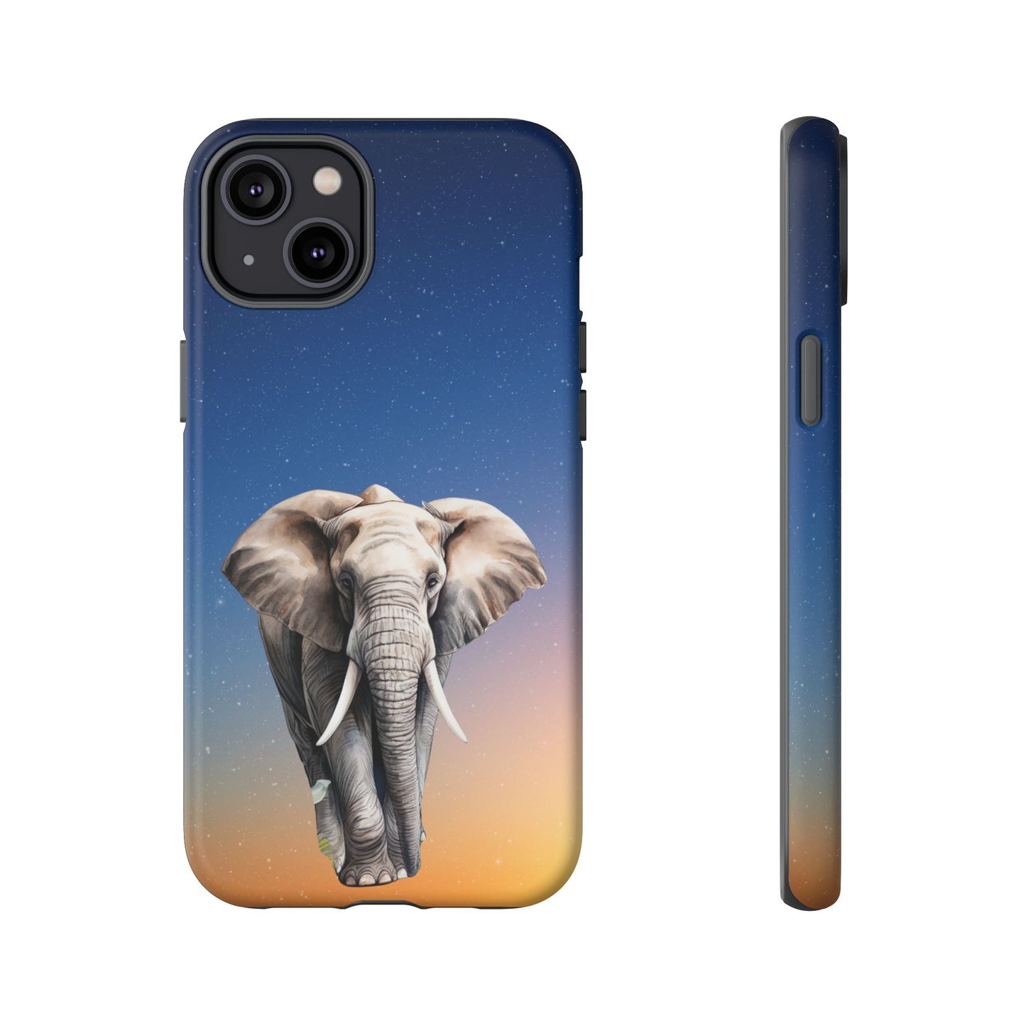 Celestial Elephant Mobile Cover – Dreamy Night Sky Aesthetic