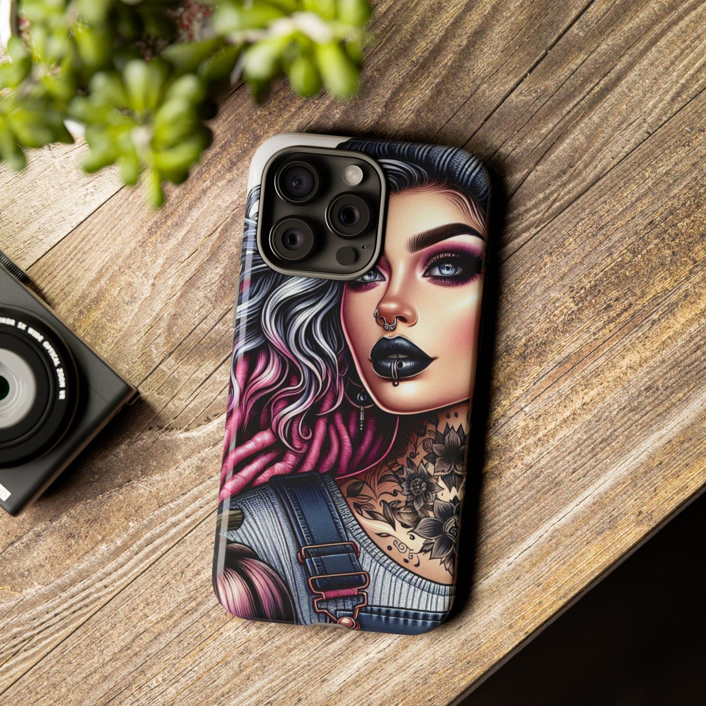 Autumn Rebel – Gothic Grunge & Fall Aesthetic Mobile Cover