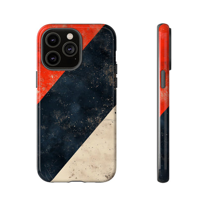 Urban Grit – Grunge Stripe Abstract Phone Case for iPhone, Samsung & Pixel