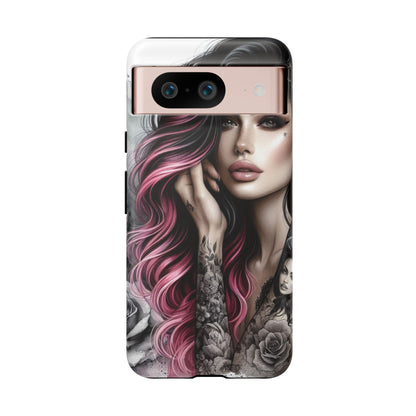 Tattooed Elegance – Gothic Art Mobile Cover