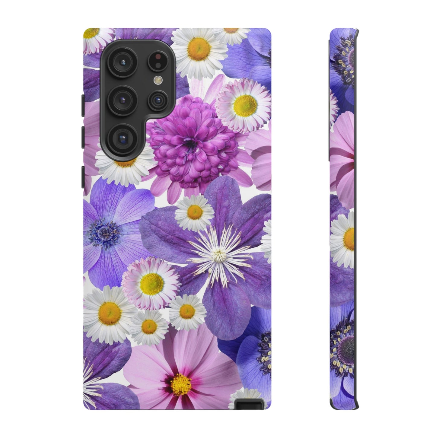 Lavender Blossom Floral Mobile Case