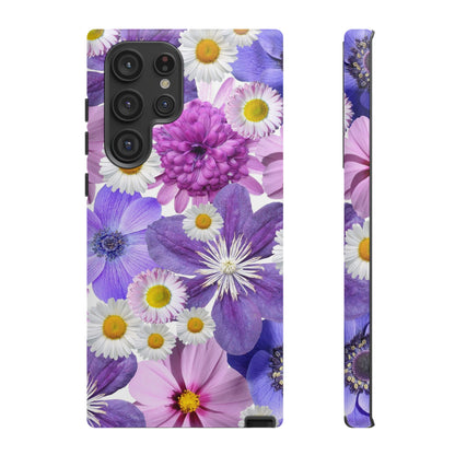 Lavender Blossom Floral Mobile Case