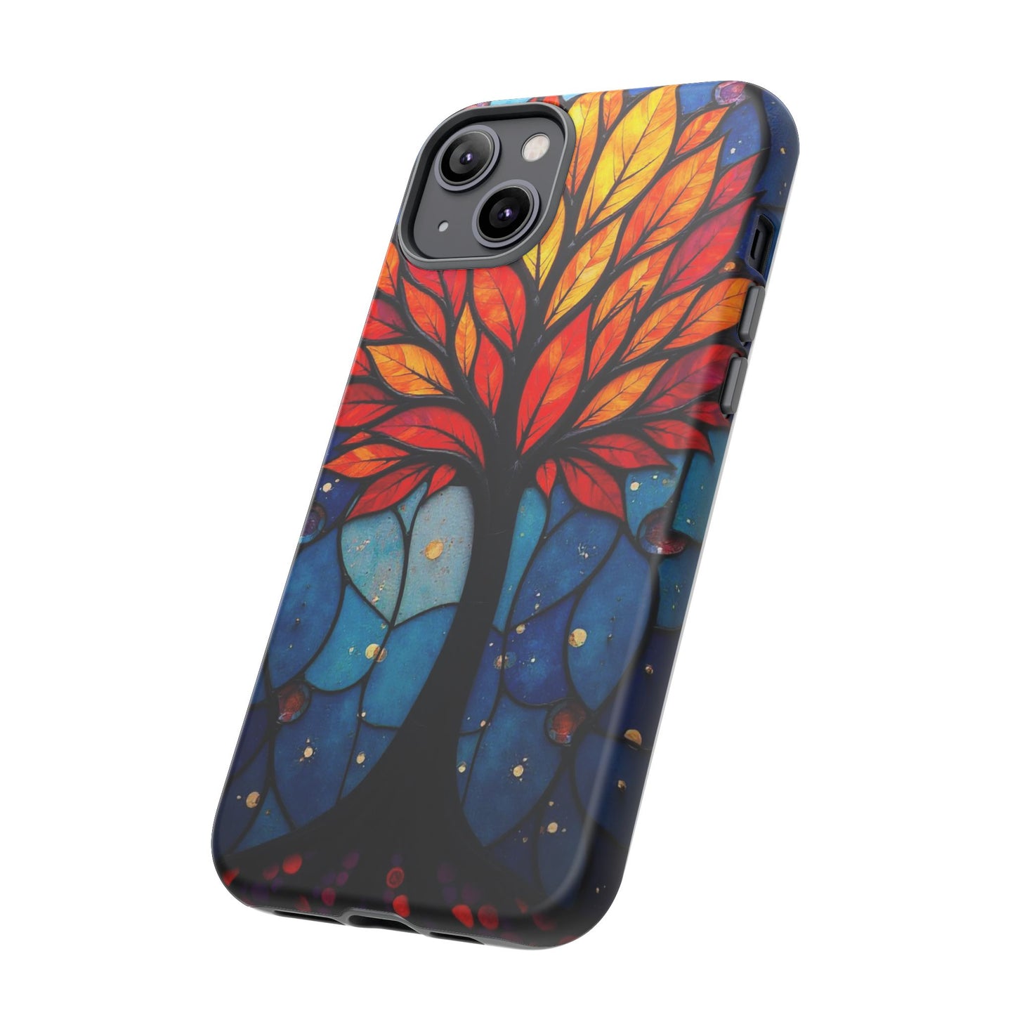 Stained Glass Tree: A Burst of Vibrant Elegance